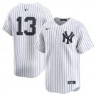 All Size New York Yankees Jazz Chisholm Jr White 2024 Home Stitched Baseball Jersey