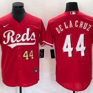 Any Size Cincinnati Reds Elly De La Cruz Red Cool Baseball Jersey