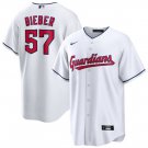 Any size Cleveland Guardians Shane Bieber Cool Base Jersey white