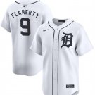 Any Size Detroit Tigers Jack Flaherty White2024 Home Baseball Jersey