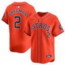 Any Size Houston Astros Alex Bregman Orange 2024 Alternate Baseball Jersey