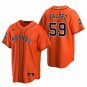 Any Size Houston Astros Framber Valdez Orange Cool Base Stitched Baseball Jersey
