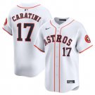 Any Size Houston Astros Victor Caratini White 2024 Home Baseball Jersey