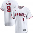 Any Size Los Angeles Angels Zach Neto White 2024 Home Baseball Jersey