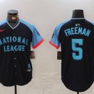 Any Size Los Angeles Dodgers Freddie Freeman Navy 2024 All Star Jersey