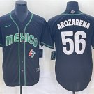 Any Size Mexico Rays Randy Arozarena 2023 Black World Classic Jersey