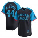 Any Size National League Elly De La Cruz Navy 2024 All-Star Stitched Baseball Jersey