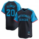 Any Size National League Pete Alonso Navy 2024 All-Star Stitched Baseball Jersey