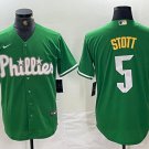 Any Size Philadelphia Phillies Bryson Stott Green 2024 City Baseball Jersey