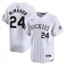 Any Size Rockies #24 Ryan McMahon White World Tour Mexico City Series Jersey