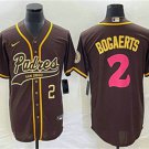 Any Size San Diego Padres Xander Bogaerts Number Brown 2023 City Jersey