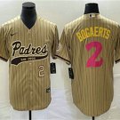 Any Size San Diego Padres Xander Bogaerts Number Tan 2023 City Jersey