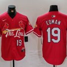 Any Size St Louis Cardinals Tommy Edman Red 2024 City Connect Stitched Jersey