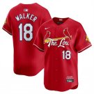 Any Size St. Louis Cardinals Jordan Walker Red 2024 City Baseball Jersey