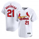 Any Size St. Louis Cardinals Lars Nootbaar White 2024 Baseball Jersey