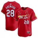 Any Size St. Louis Cardinals Nolan Arenado Red 2024 City Baseball Jersey