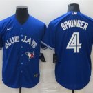 Any Size Toronto Blue Jays George Springer Cool Baseball Jersey Royal