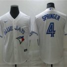 Any Size Toronto Blue Jays George Springer Cool Baseball Jersey White