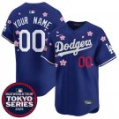 Dodgers ACTIVE PLAYER Custom Royal 2025 Tokyo Series Limited Jersey