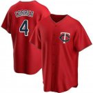 Men & Youth #4 Carlos Correa Minnesota Twins Red Cool Base Jersey
