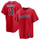 Men & Youth #11 José Ramírez Cleveland Guardians Alternate Red Cool Base Jersey