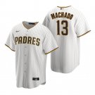 Men & Youth #13 Manny Machado San Diego Padres White Home Cool Base Jersey