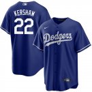 Men & Youth #22 Clayton Kershaw Los Angeles Dodgers Blue Alternate Cool Base Jersey