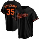 Men & Youth #35 Adley Rutschman Baltimore Orioles Cool Base Black Jersey
