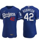 Men & Youth #42 Jackie Robinson Los Angeles Dodgers Flex Base Blue Jersey