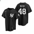 Men & Youth #44 Anthony Rizzo New York Yankees Black Fashion Cool Base Jersey