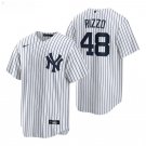 Men & Youth #44 Anthony Rizzo New York Yankees White Stripe Cool Base Jersey
