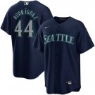 Men & Youth #44 Julio Rodriguez Seattle Mariners Alternate Cool Base Navy Jersey