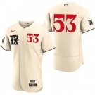 Men & Youth #53 Adolis Garcia Texas Rangers 2023 City Connect Flex Base Cream Jersey