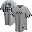 Men & Youth #99 Aaron Judge New York Yankees Cool Base Gray Road Jersey