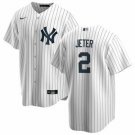 Men & Youth & Women #2 Derek Jeter New York Yankees Cool Base White Jersey