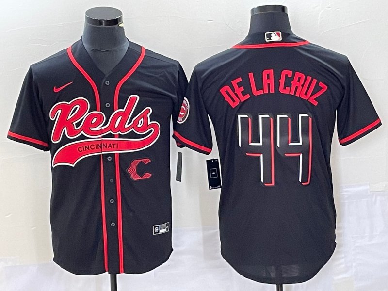 Men's & Youth Reds Elly De La Cruz Black 2023 Cool Baseball Jersey