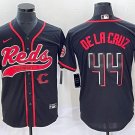 Men's & Youth Reds Elly De La Cruz Black 2023 Cool Baseball Jersey