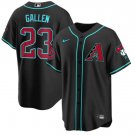 Men's Arizona Diamondbacks Zac Gallen Black 2024 Cool Baseball Jersey