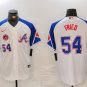 Men's Atlanta Braves Max Fried Retro City Baseball Jersey White
