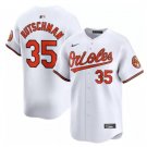 Men's Baltimore Orioles Adley Rutschman White 2024 Cool Baseball Jersey