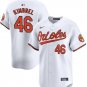 Men's Baltimore Orioles Craig Kimbrel White 2024 Cool Baseball Jersey