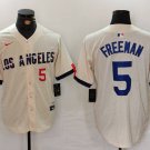 Men's Brooklyn Dodgers Freddie Freeman Cream 2024 City Cool Baseball Jersey
