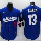 Mens & Youth Dodgers Max Muncy cool Base city Jersey royal blue