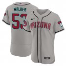 Mens Arizona Diamondbacks Christian Walker 2024 Gray Flex Baseball Jersey