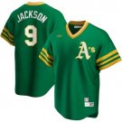 Mens Athletics Reggie Jackson cooper Base Jersey green