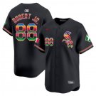 Men's Chicago White Sox Luis Robert Jr. Black Mexico Vapor Premier Limited Stitched Jersey