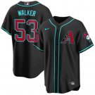 Men's Diamondbacks Active Player Christian Walker Black 2024 Cool Base Jersey