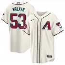 Men's Diamondbacks Active Player Christian Walker Cream 2024 Cool Base Jersey