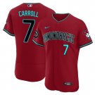 Men's Diamondbacks Active Player Corbin Carroll Red 2024 Flex Base Jersey