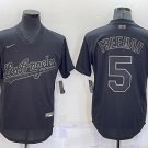 Men's Dodgers Freddie Freeman Inverted Legend Jersey Black